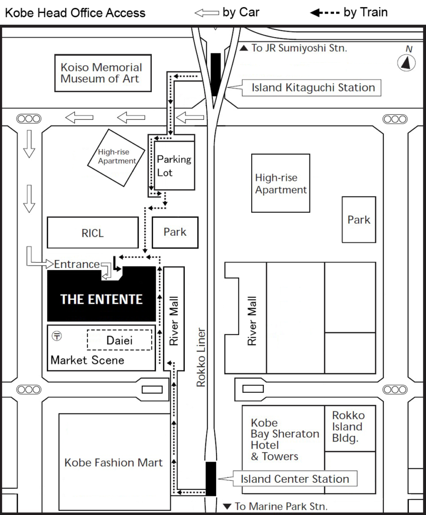 PLANNERS INTERNATIONAL GROUP Kobe head office access